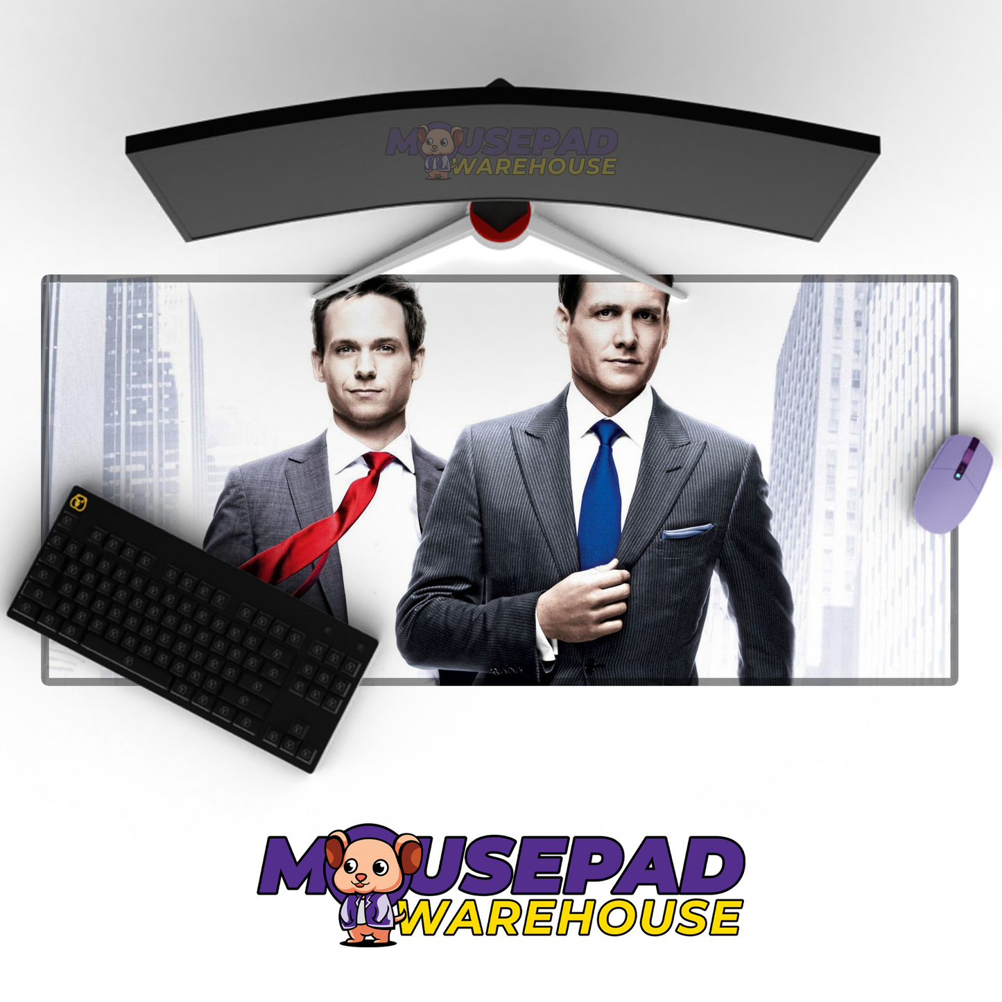 Suits V3 Mousepad Mockup