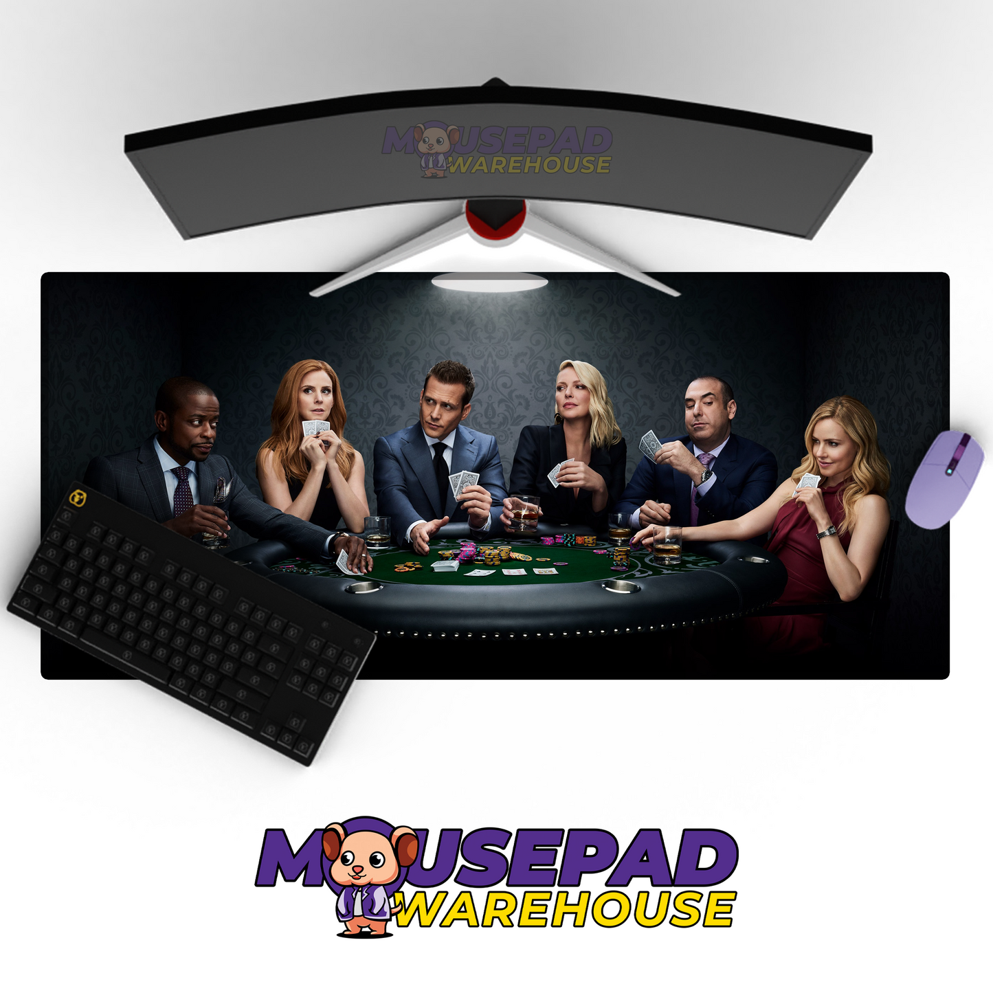 Suits V6 Mousepad Mockup