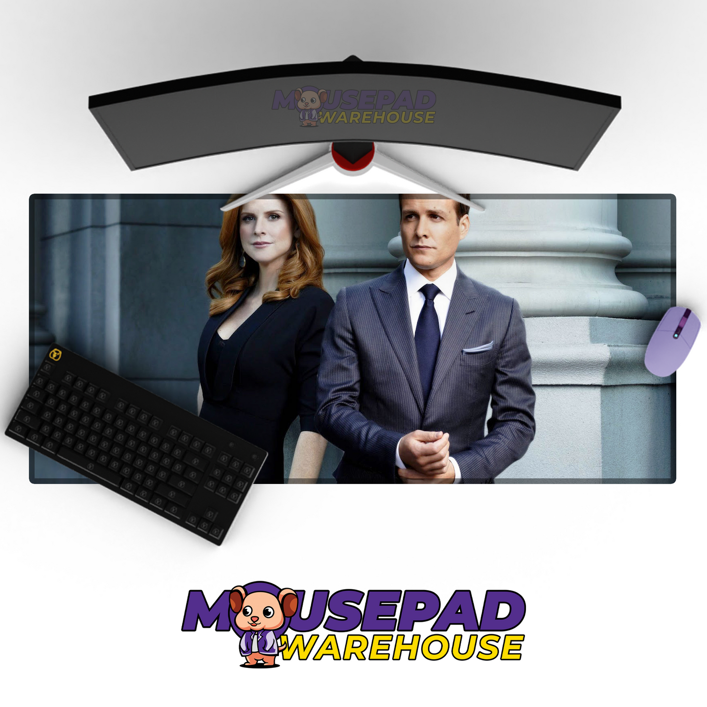 Suits V9 Mousepad Mockup