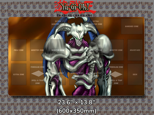 Summoned Skull Yu Gi Oh Card Game Playmat Mockup