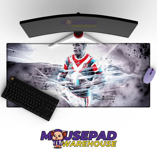 Sydney Roosters V5 Mousepad Deskmat Mockup