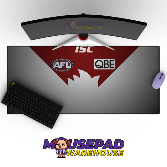 Sydney Swans V5 Mousepad Deskmat Mockup