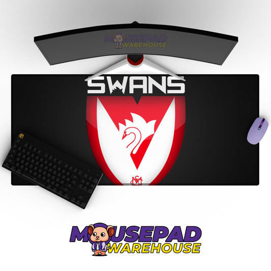 Sydney Swans V8 Mousepad Deskmat Mockup