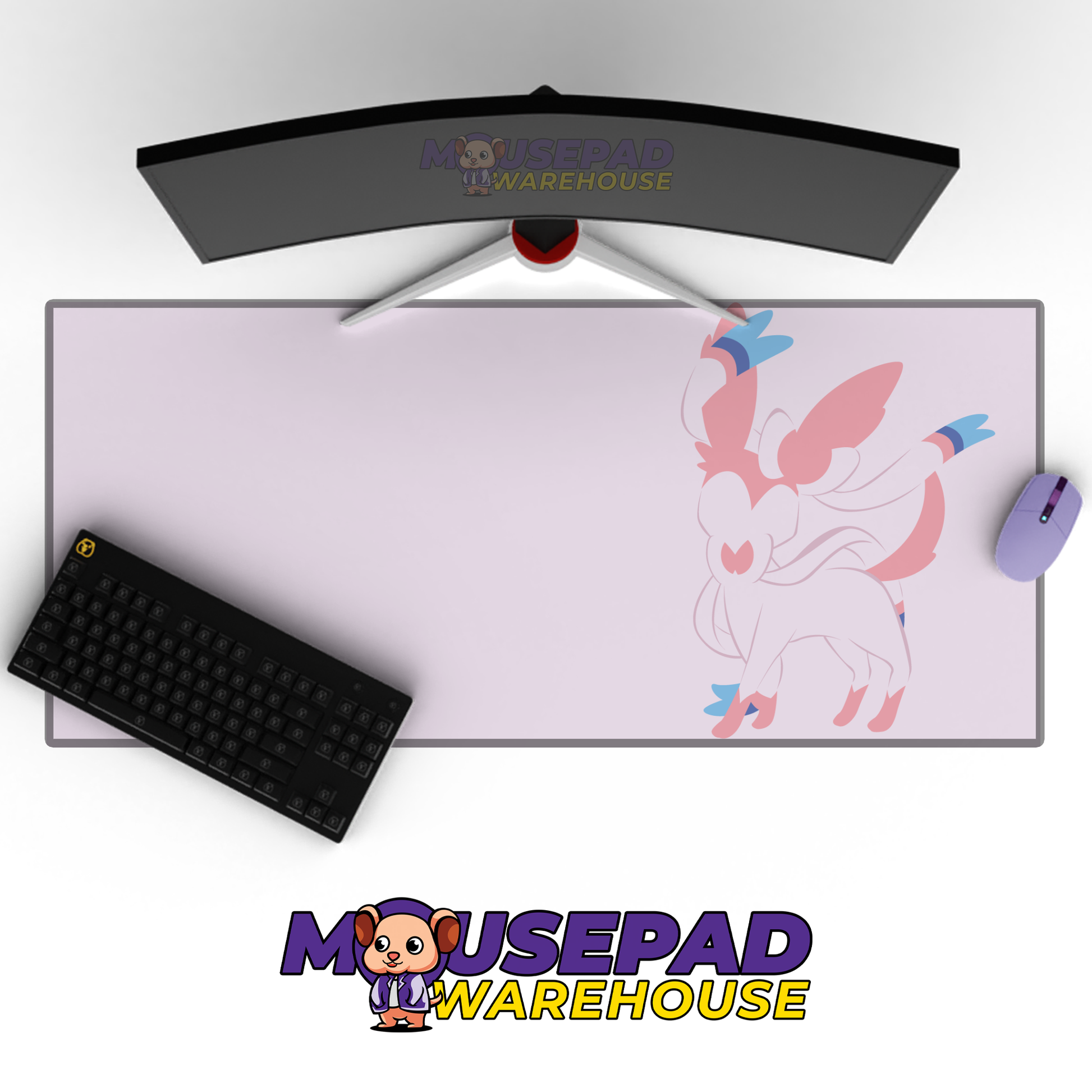 Sylveon Silhouette Mockup
