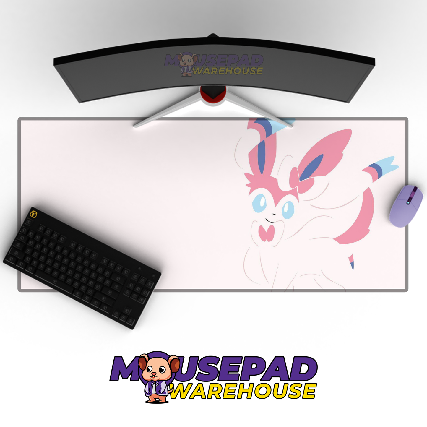 Sylveon Simple Silhouette Mockup
