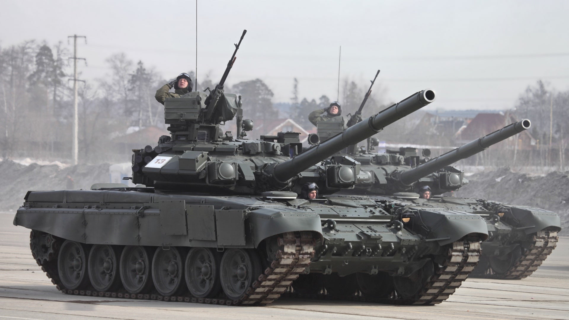 T-90 Tank V13 Mousepad Deskmat