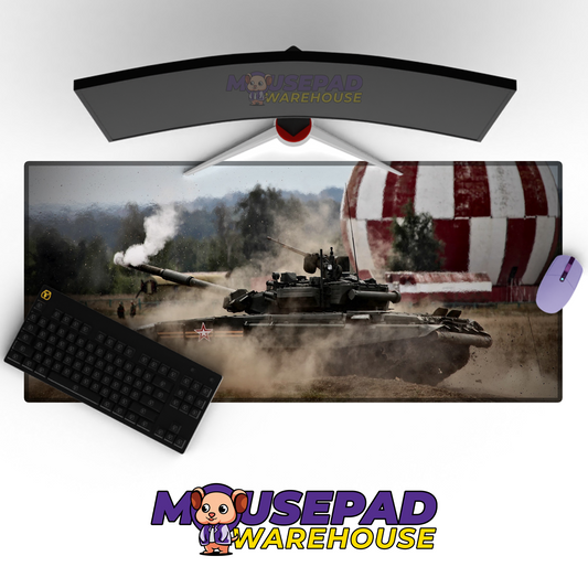T-90 Tank V14 Mousepad Deskmat Mockup
