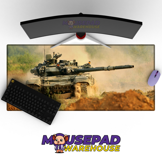 T-90 Tank V15 Mousepad Deskmat Mockup