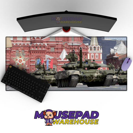 T-90 Tank V16 Mousepad Deskmat Mockup