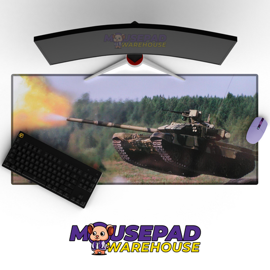 T-90 Tank V17 Mousepad Deskmat Mockup