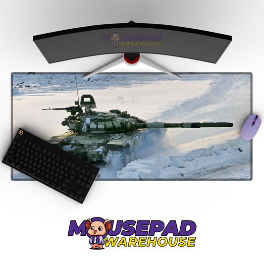 T-90 Tank V23 Mousepad Deskmat Mockup
