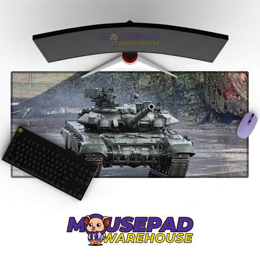 T-90 Tank V3 Mousepad Deskmat Mockup