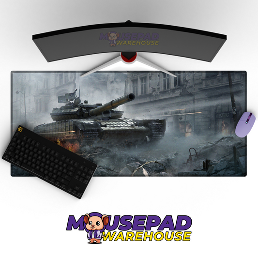 T-90 Tank V4 Mousepad Deskmat Mockup