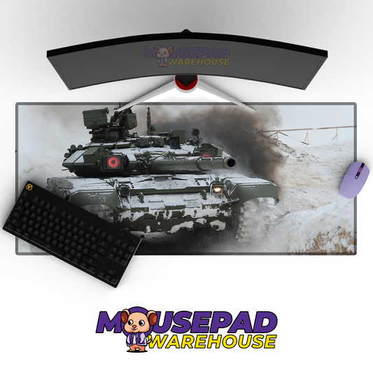 T-90 Tank V5 Mousepad Deskmat Mockup