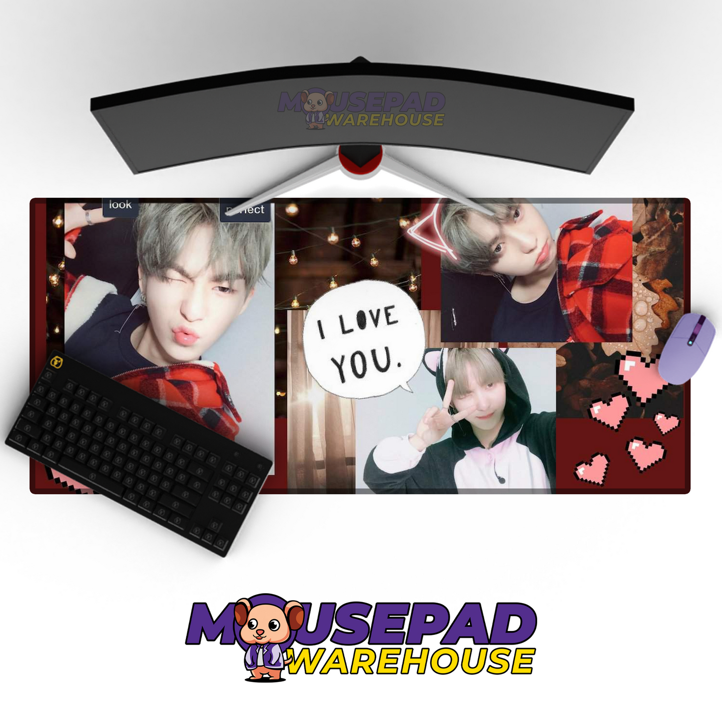 THE BOYZ V11 Mousepad Mockup
