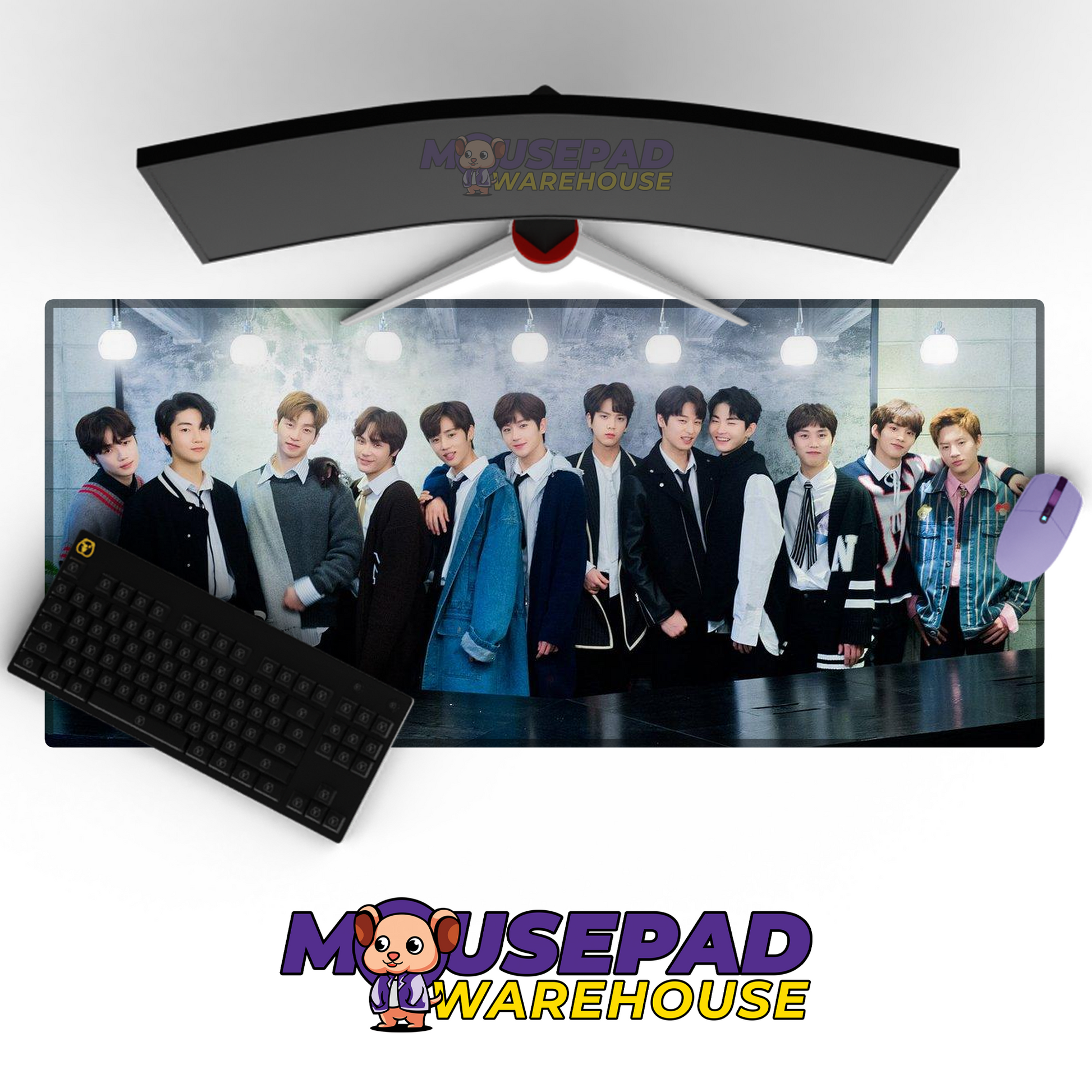 THE BOYZ V9 Mousepad Mockup