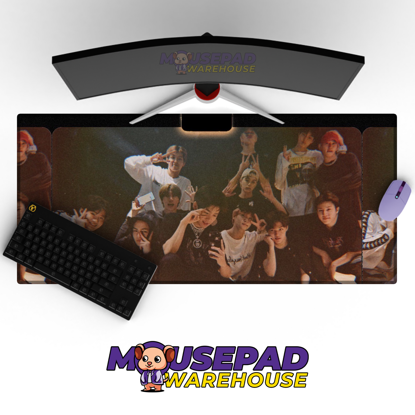 TREASURE V11 Mousepad Mockup