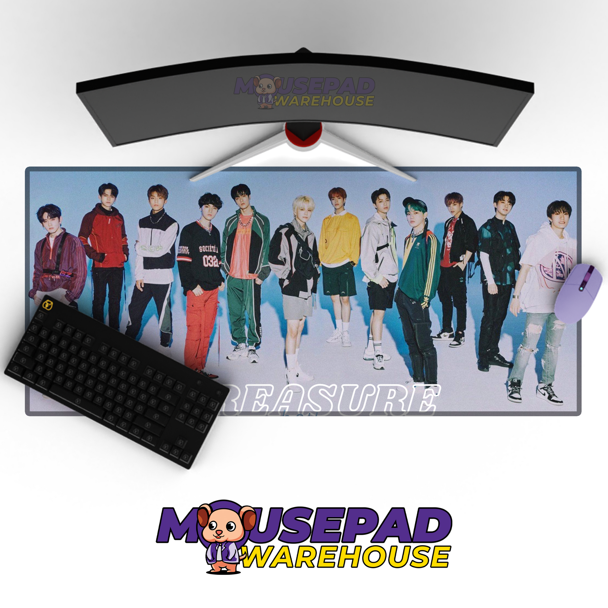 TREASURE V13 Mousepad Mockup