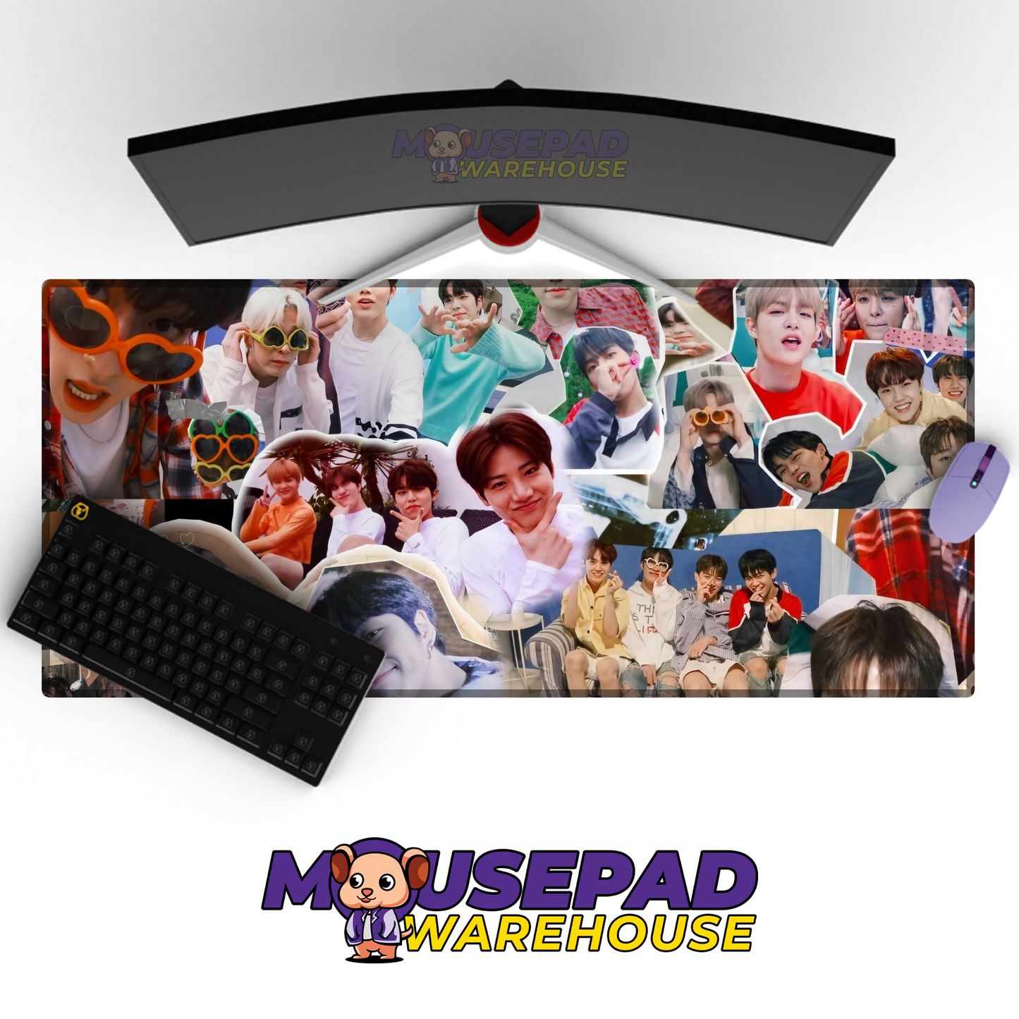TREASURE V3 Mousepad Mockup