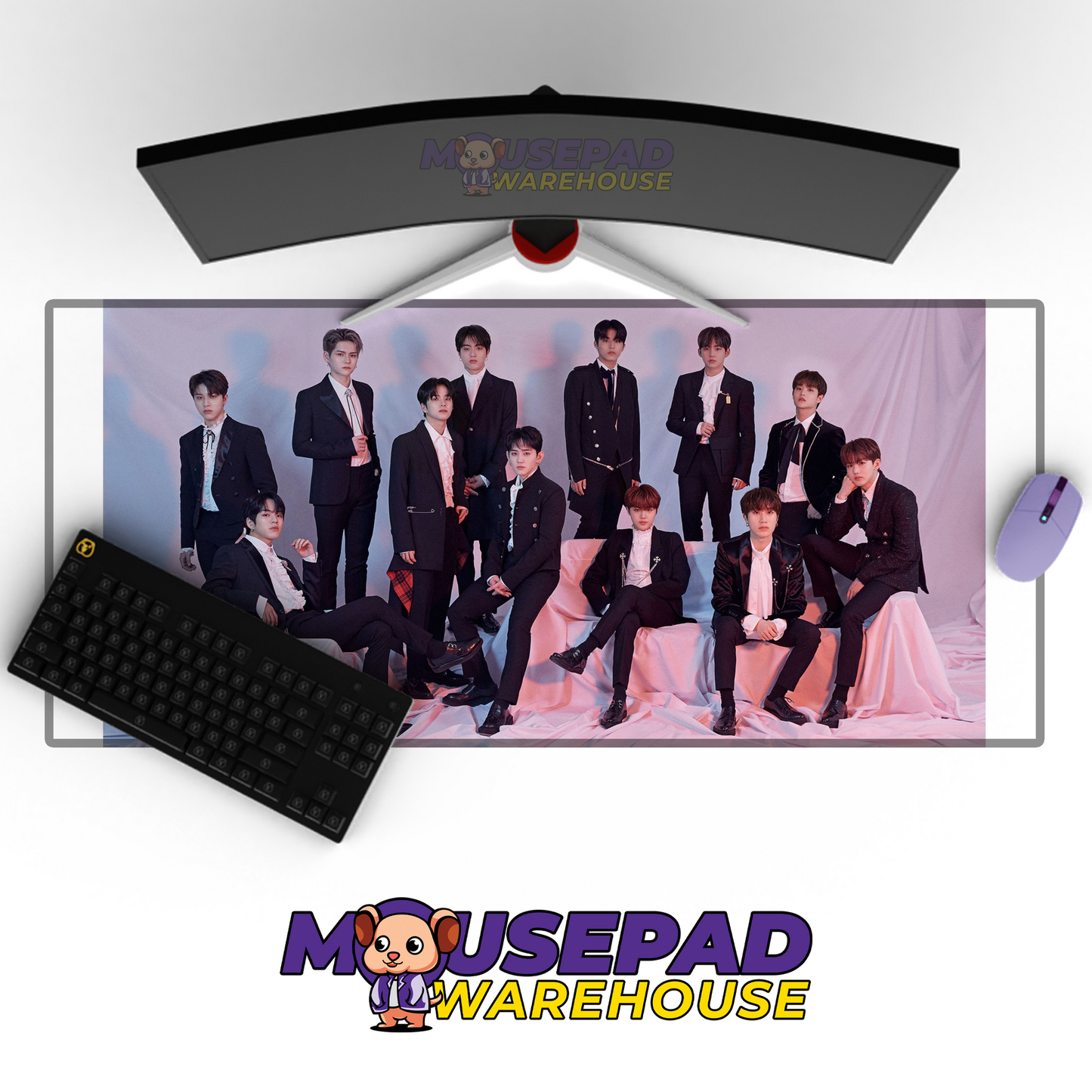TREASURE V4 Mousepad Mockup