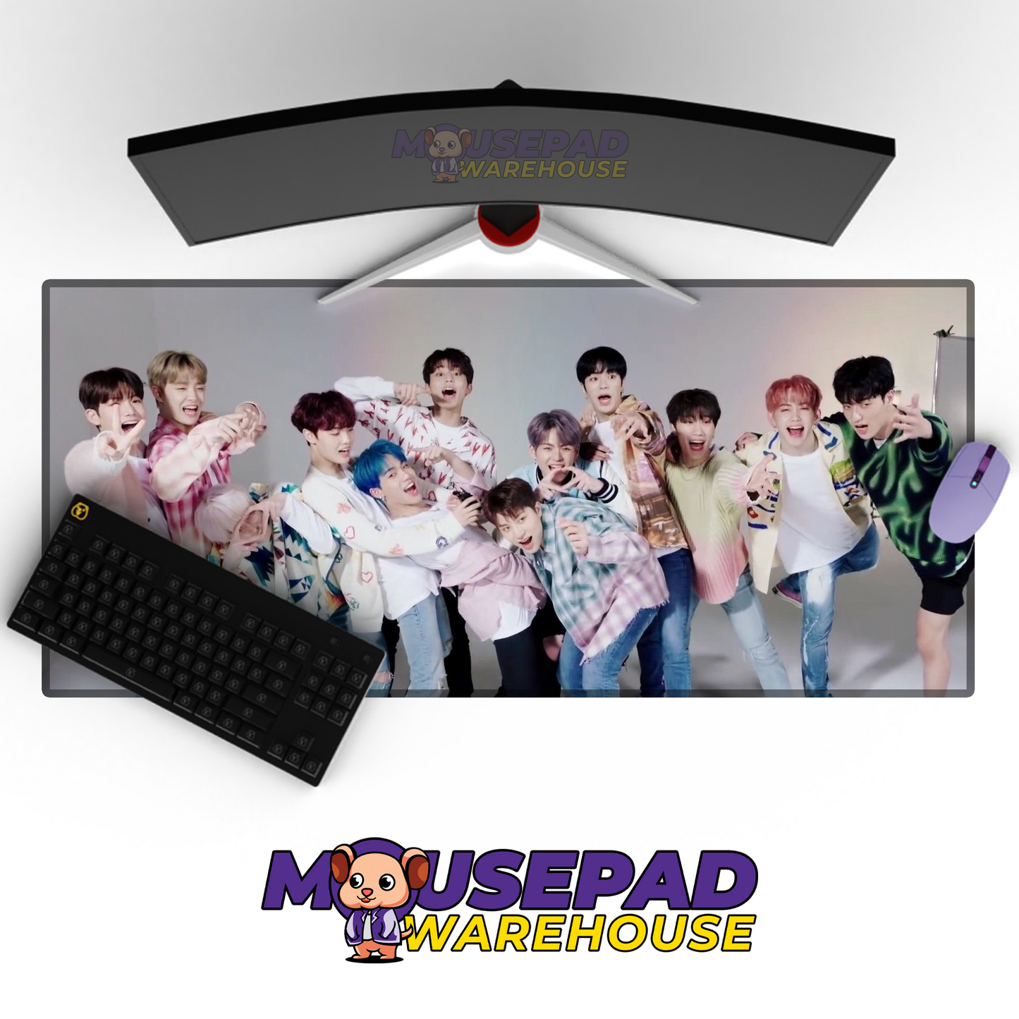 TREASURE V5 Mousepad Mockup