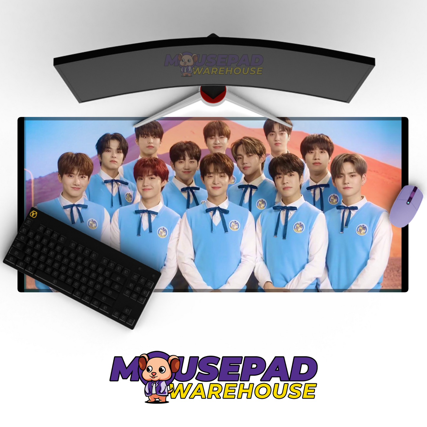 TREASURE V6 Mousepad Mockup