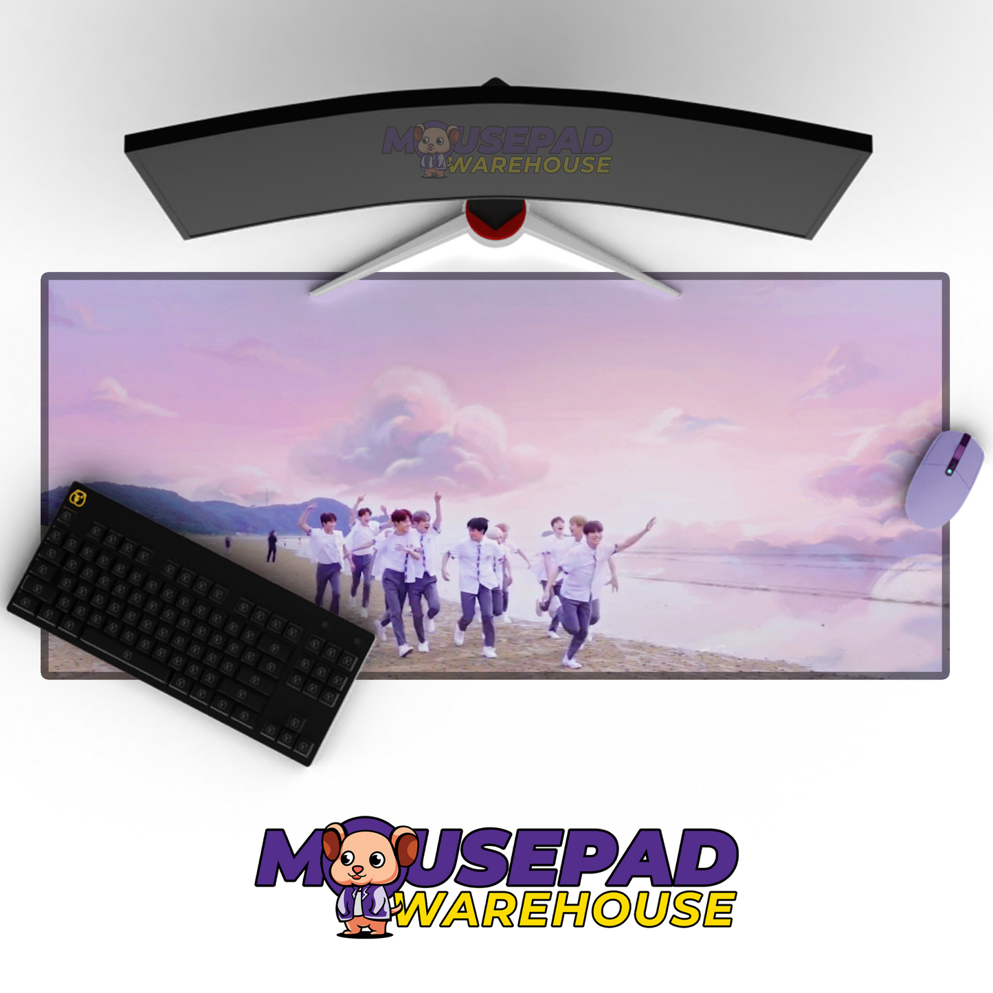 TREASURE V9 Mousepad Mockup
