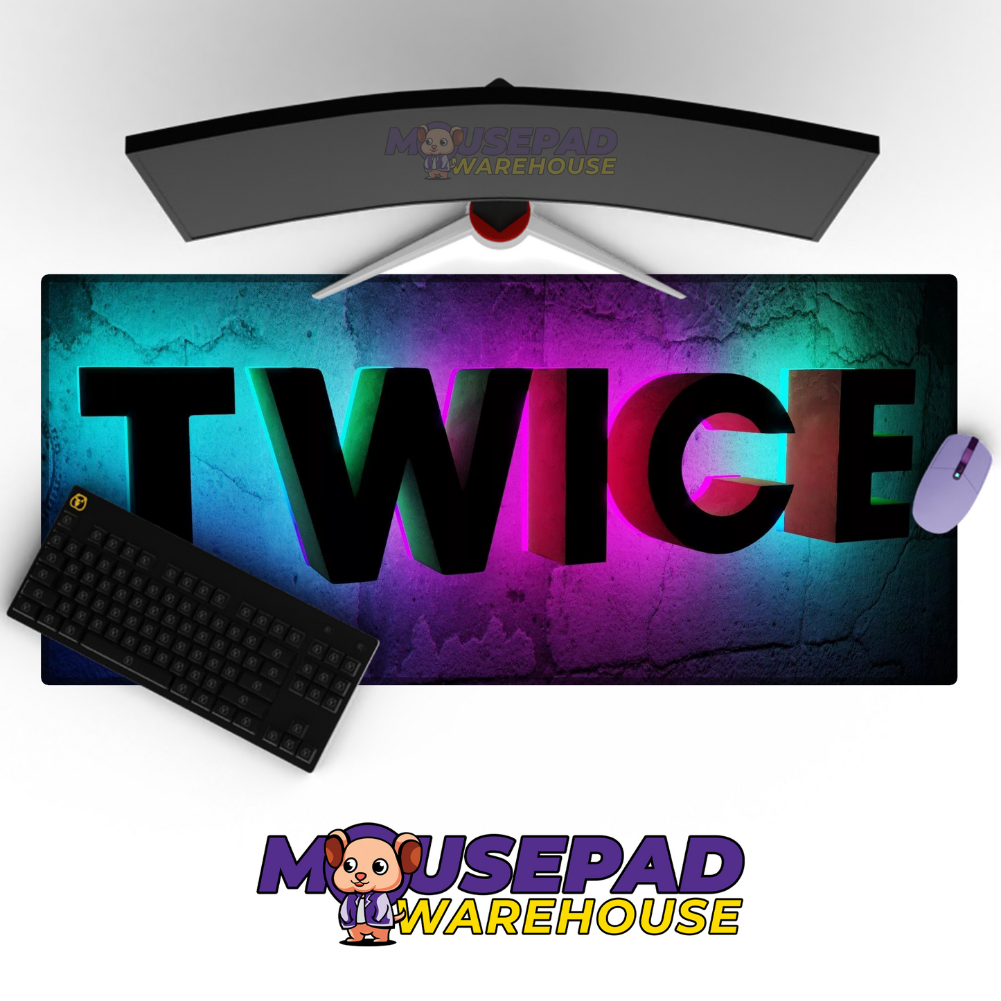 TWICE V12 Mousepad Mockup