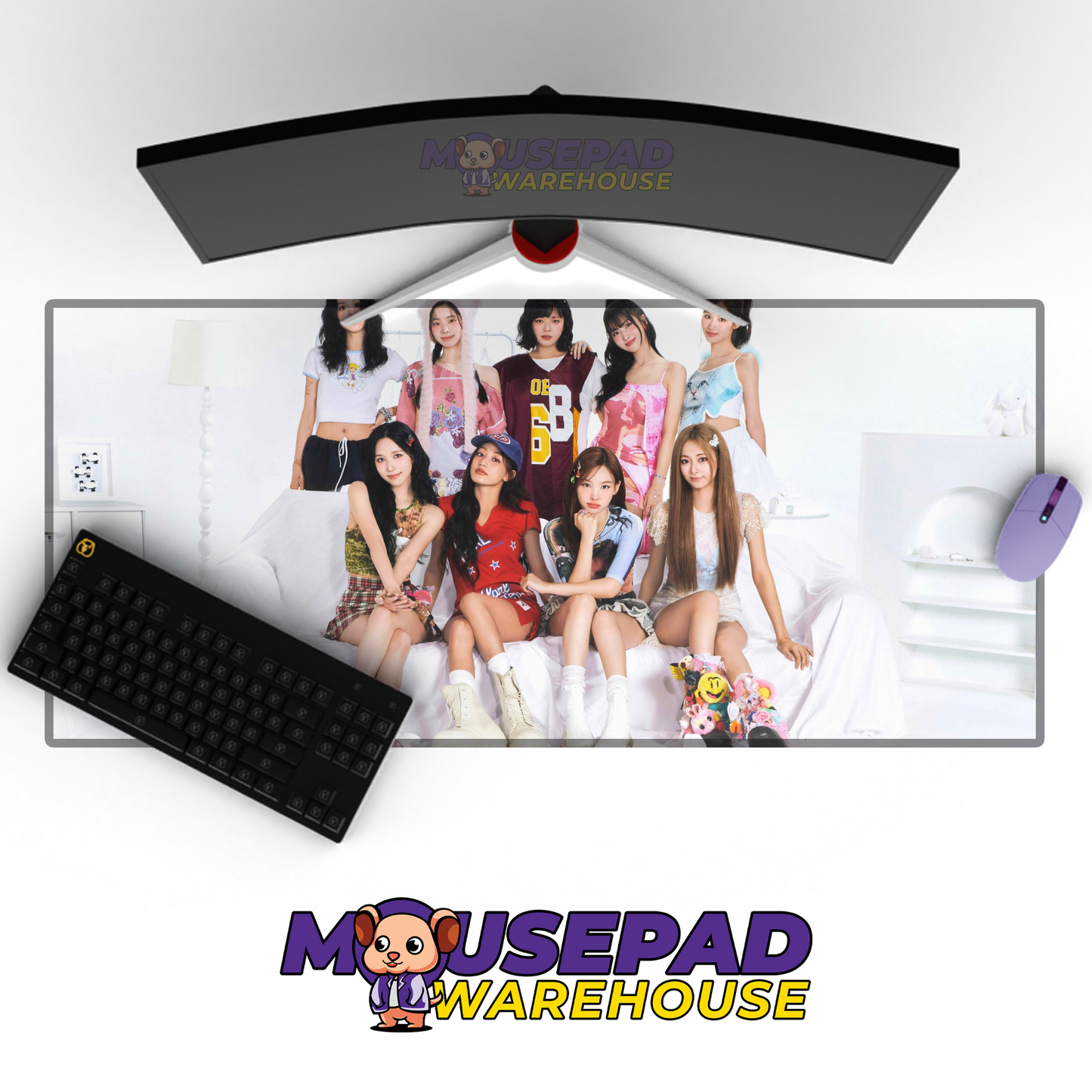 TWICE V14 Mousepad Mockup