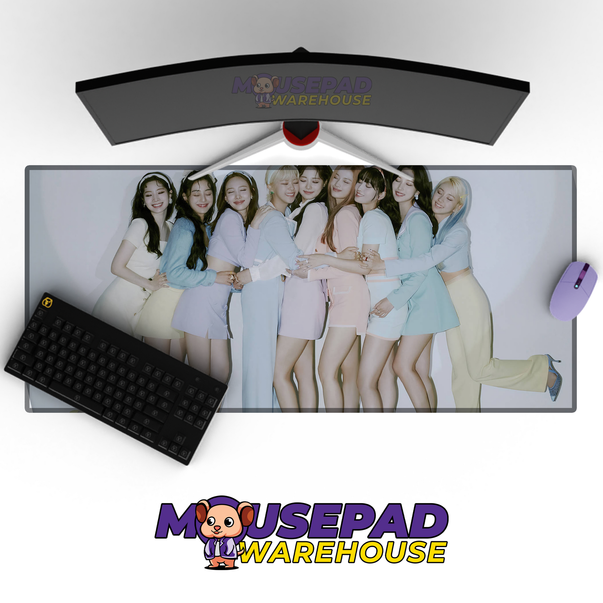 TWICE V19 Mousepad Mockup