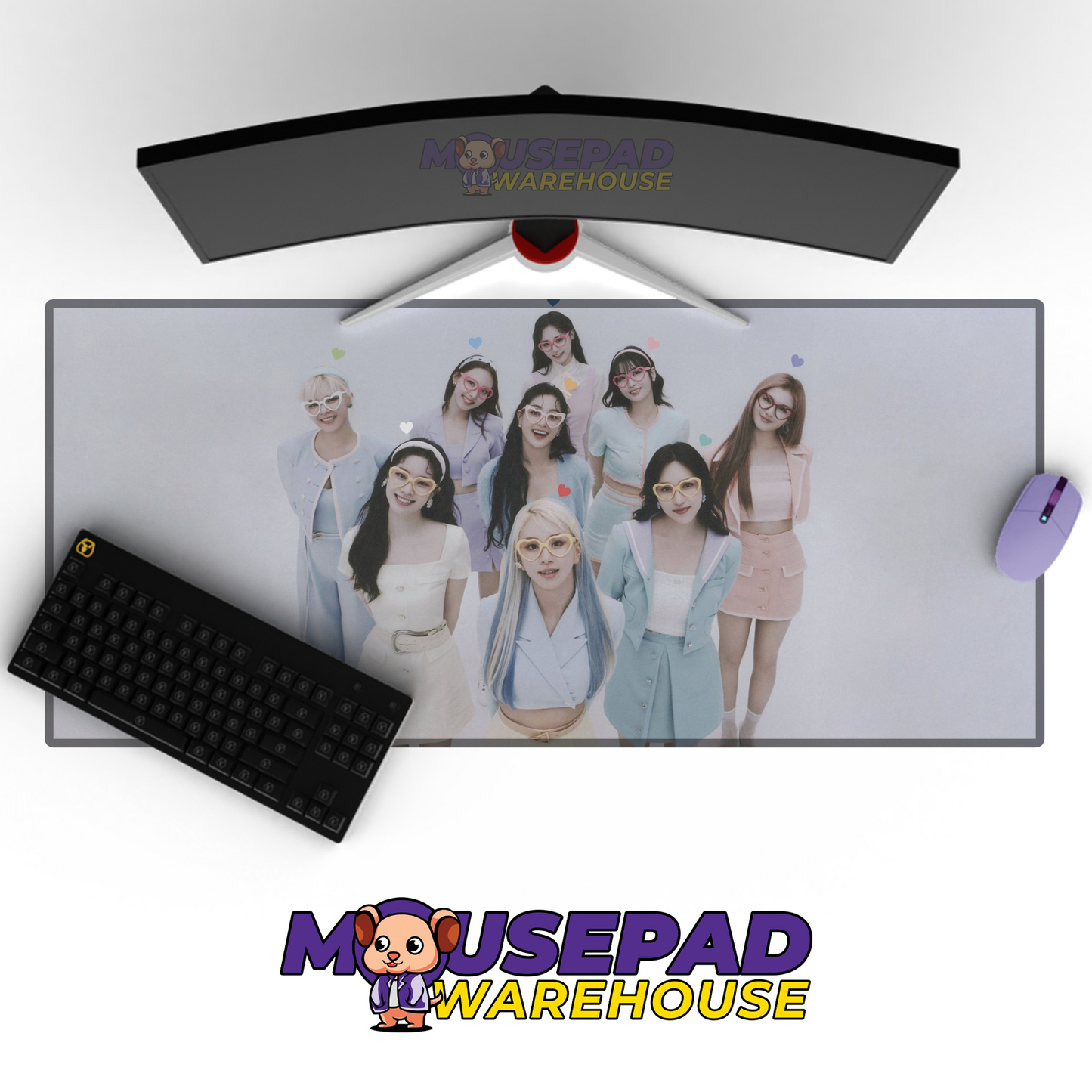 TWICE V1 Mousepad Mockup