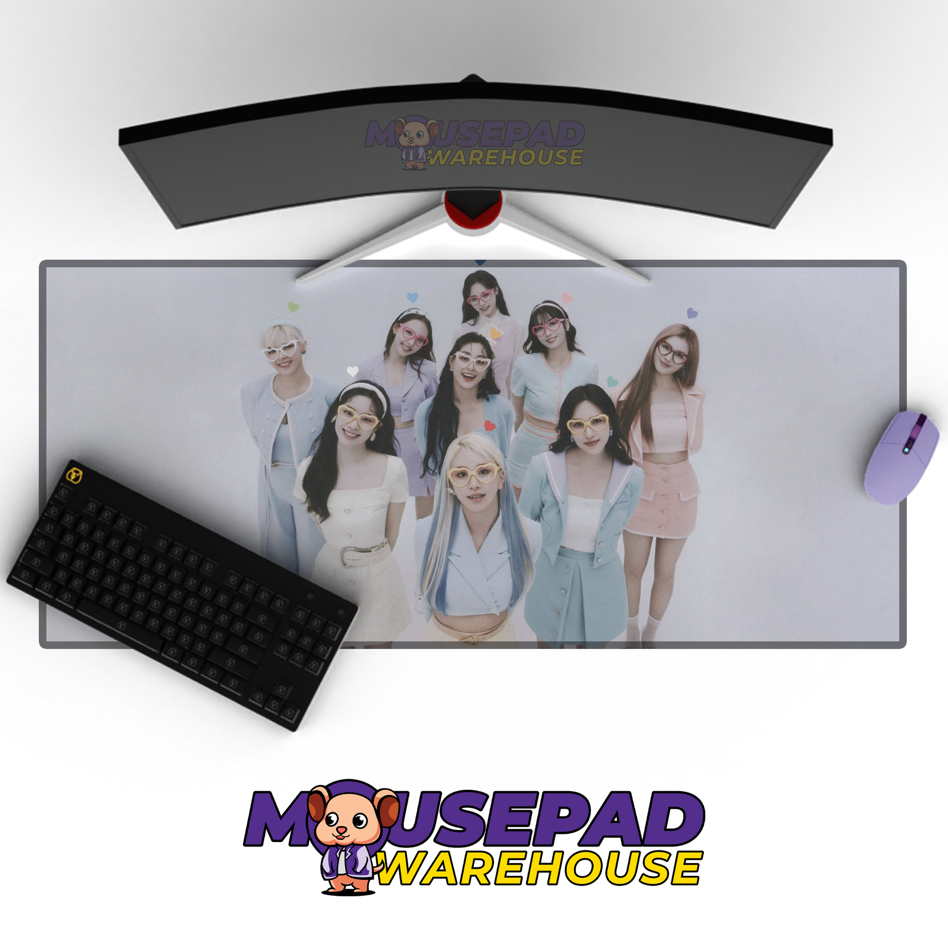 TWICE V1 Mousepad Mockup