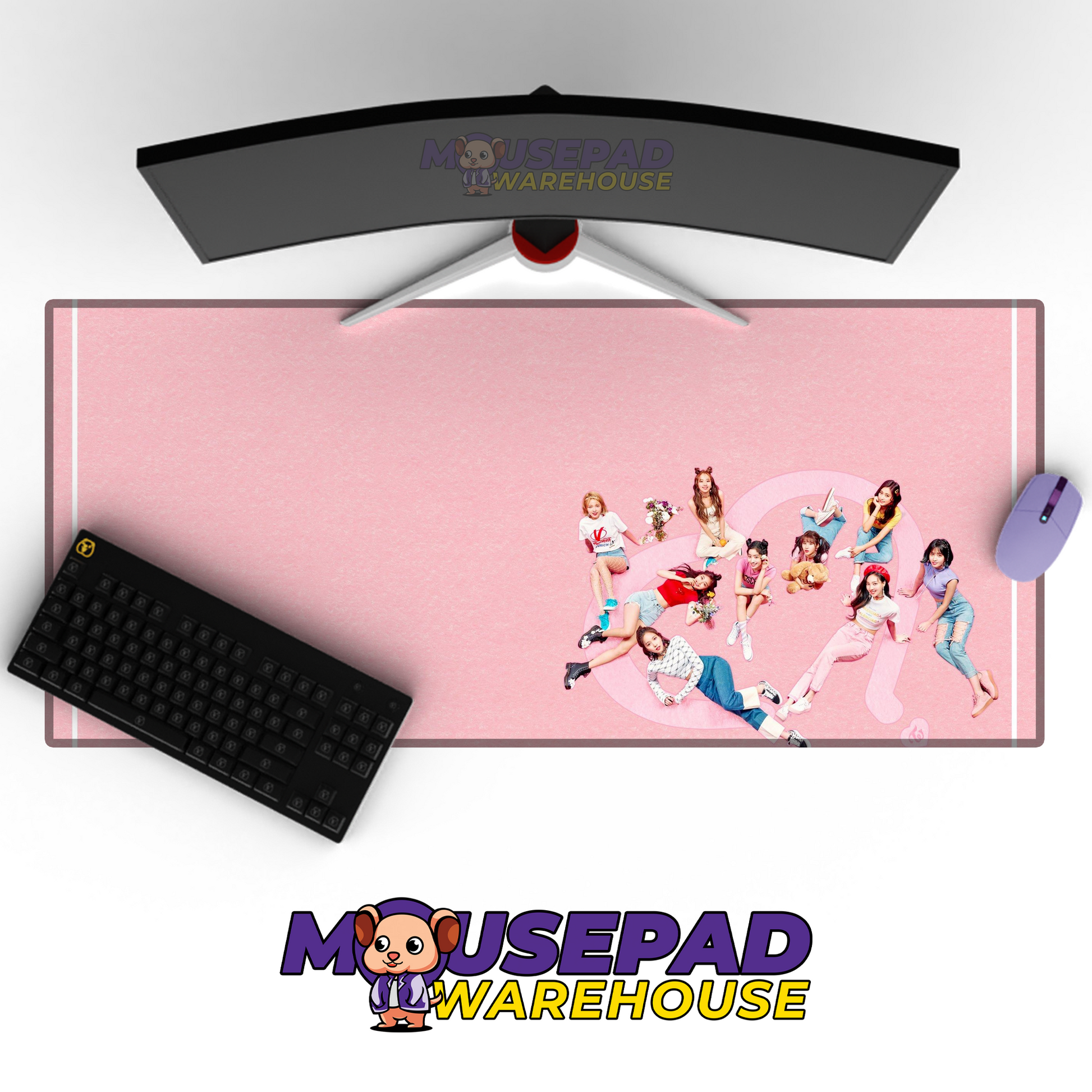 TWICE V21 Mousepad Mockup