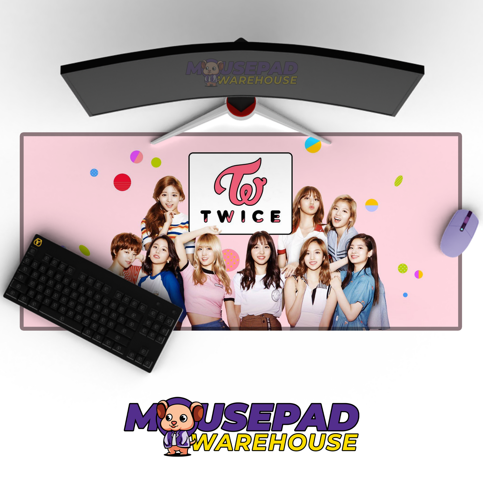 TWICE V30 Mousepad Mockup