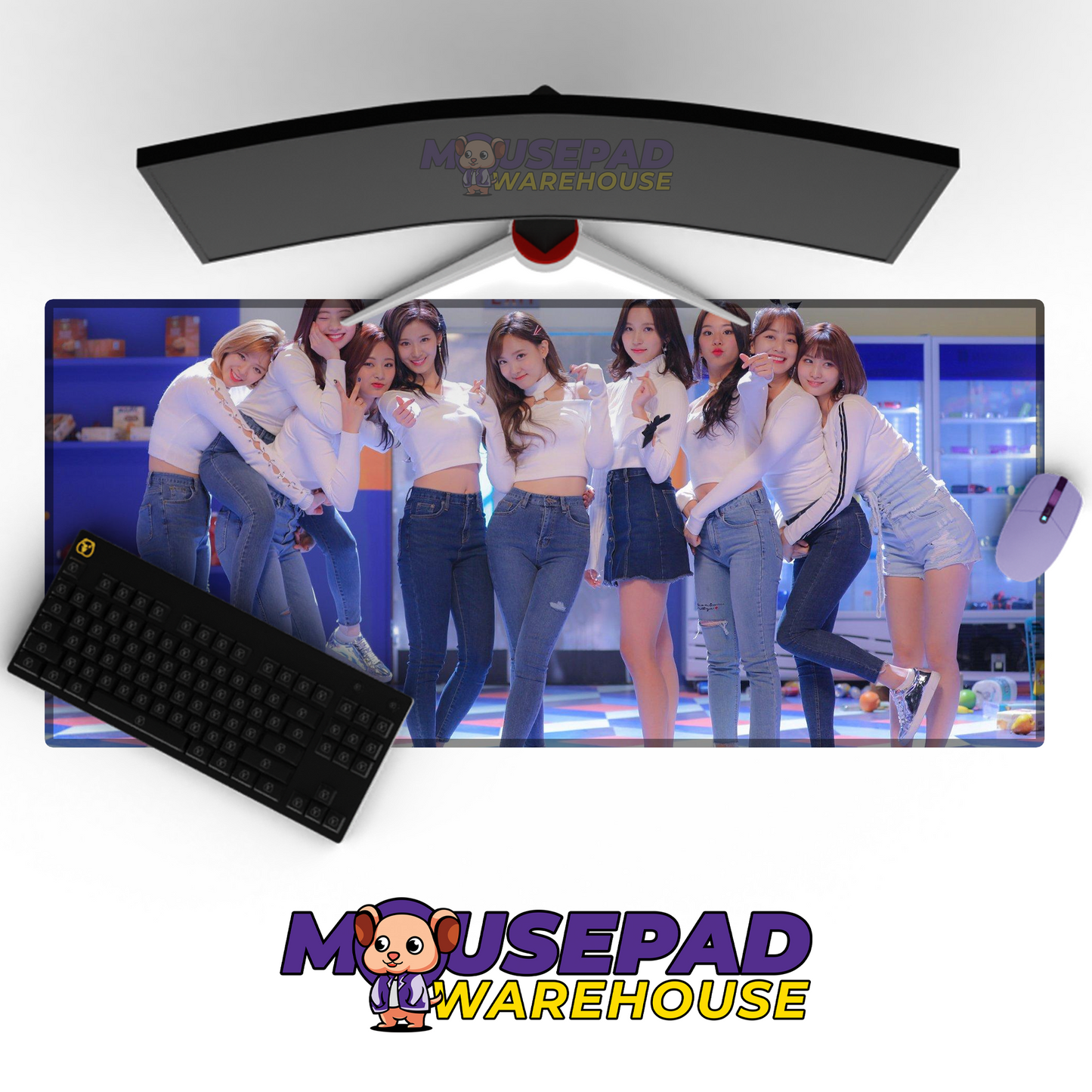 TWICE V31 Mousepad Mockup