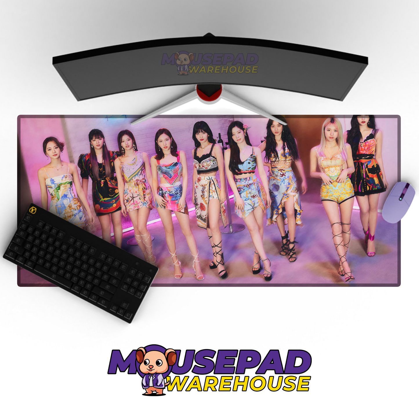 TWICE V4 Mousepad Mockup