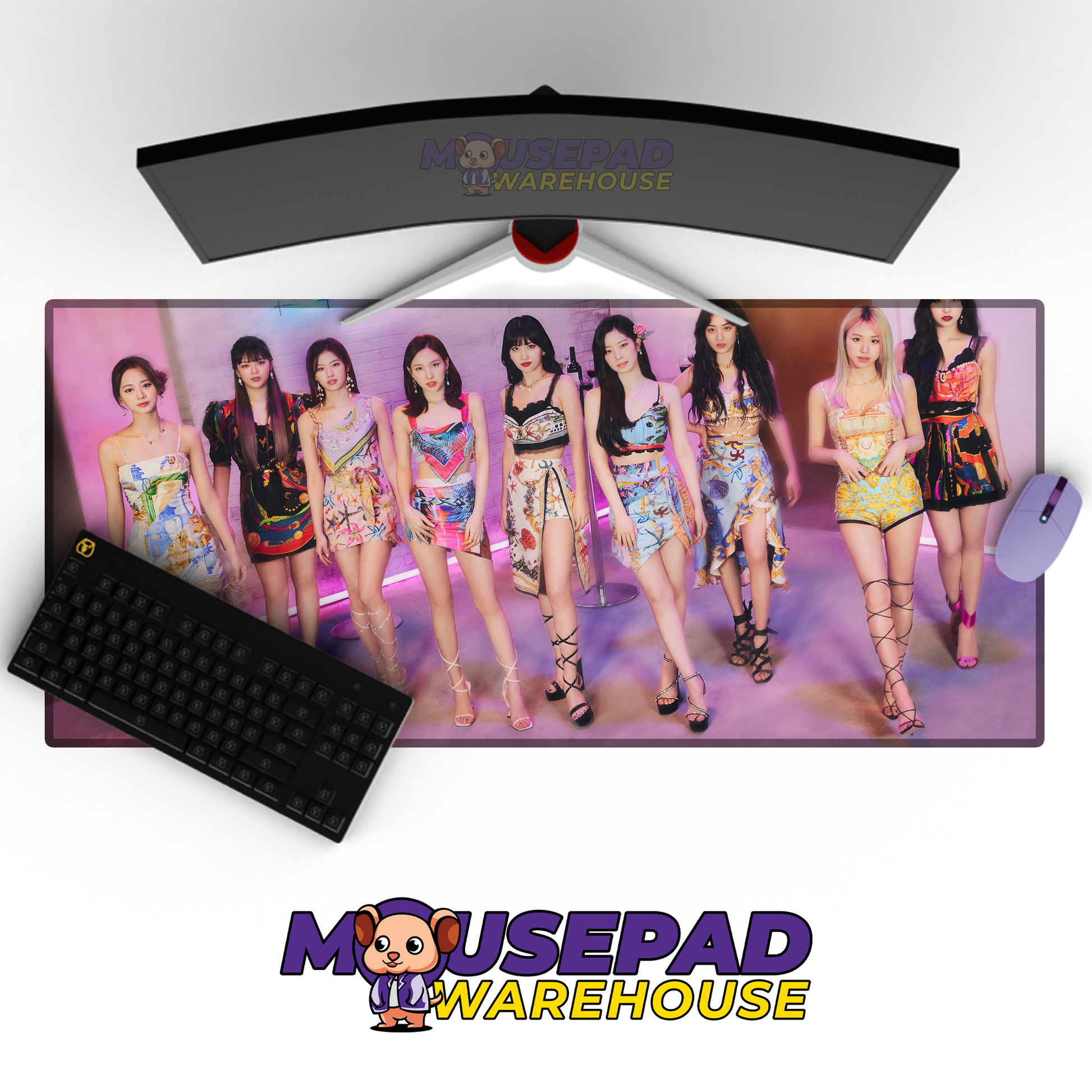 TWICE V4 Mousepad Mockup