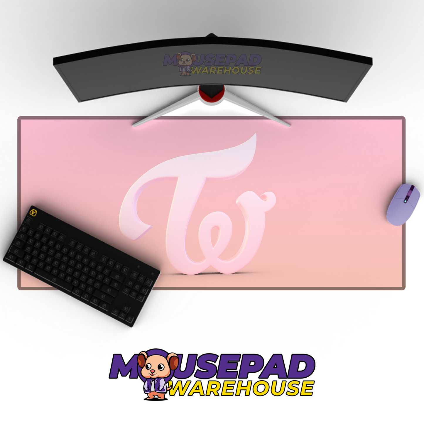 TWICE V5 Mousepad Mockup