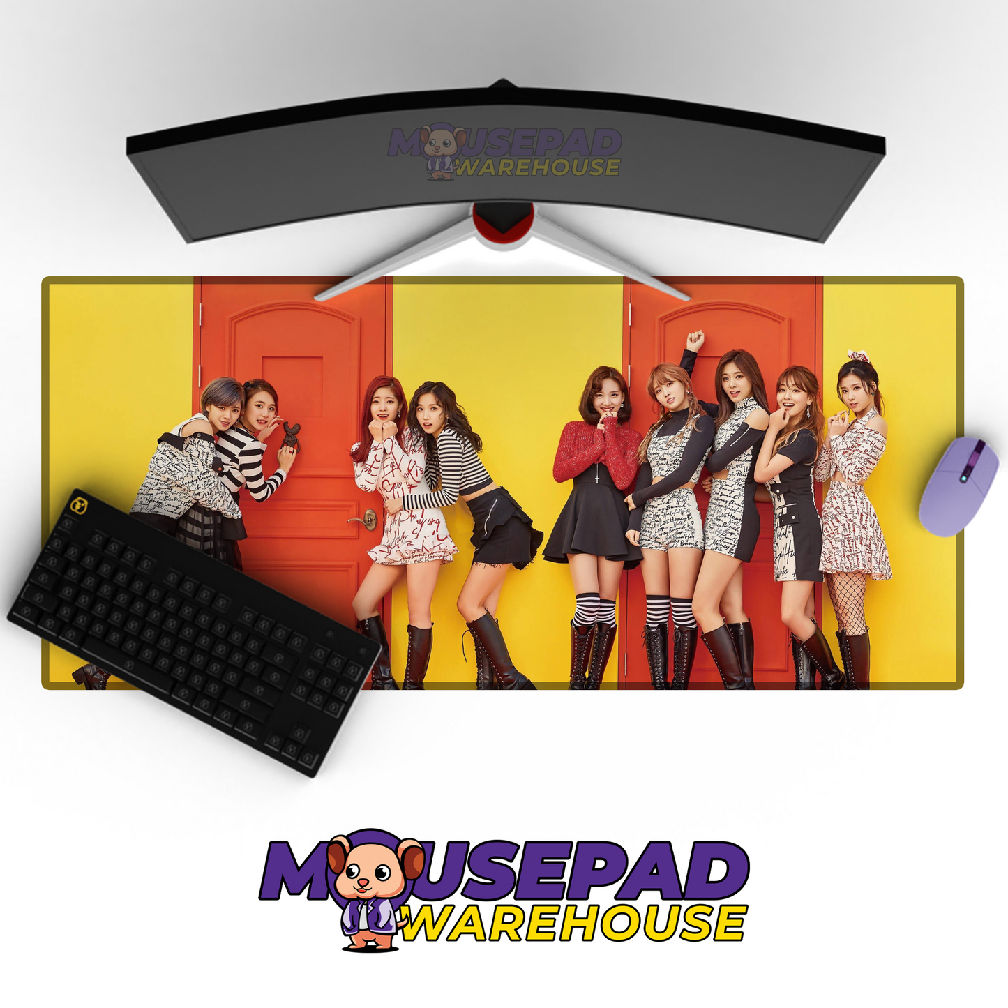 TWICE V7 Mousepad Mockup
