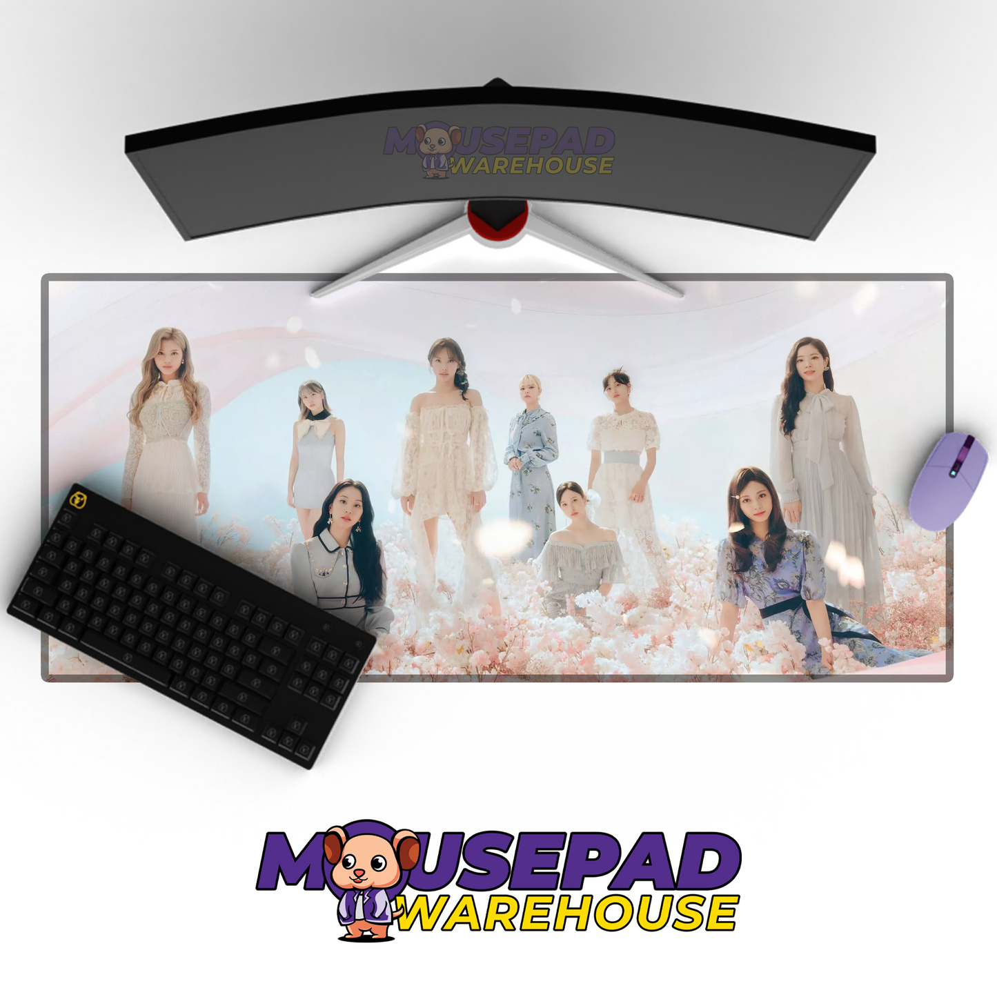 TWICE V8 Mousepad Mockup