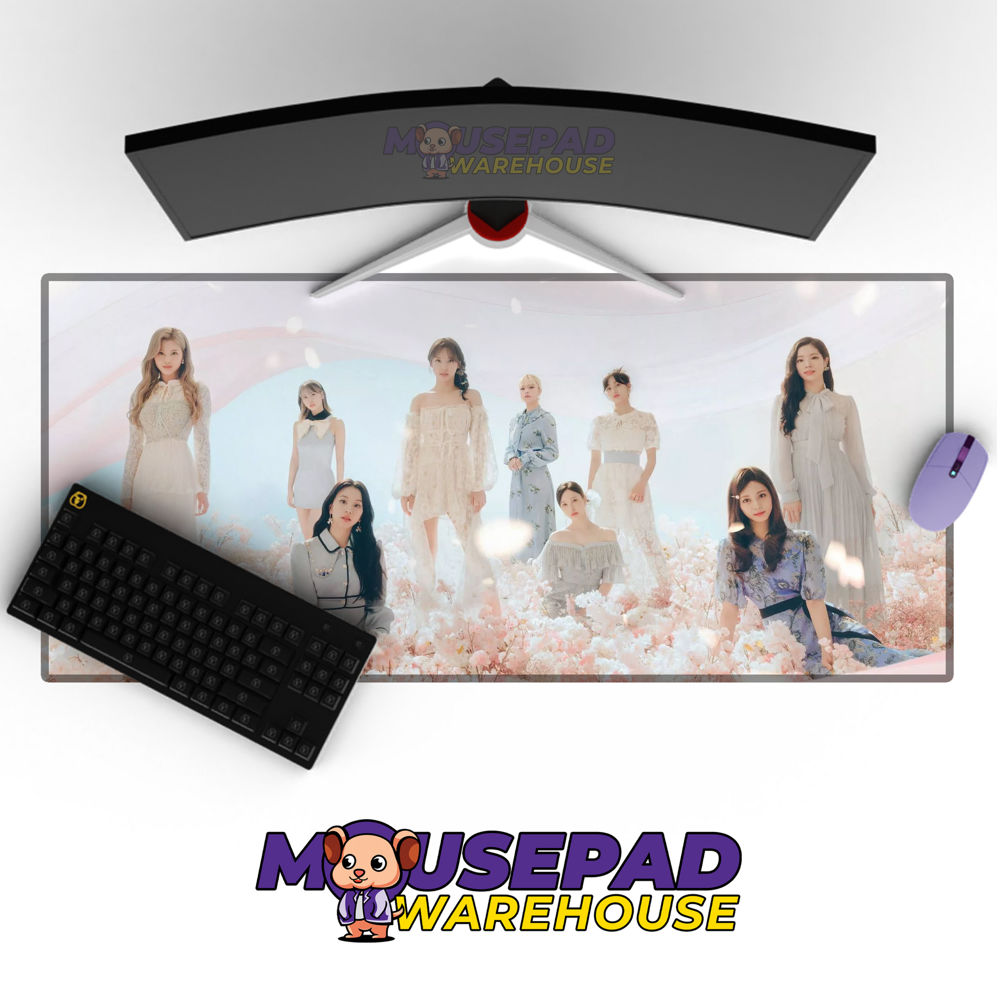 TWICE V8 Mousepad Mockup