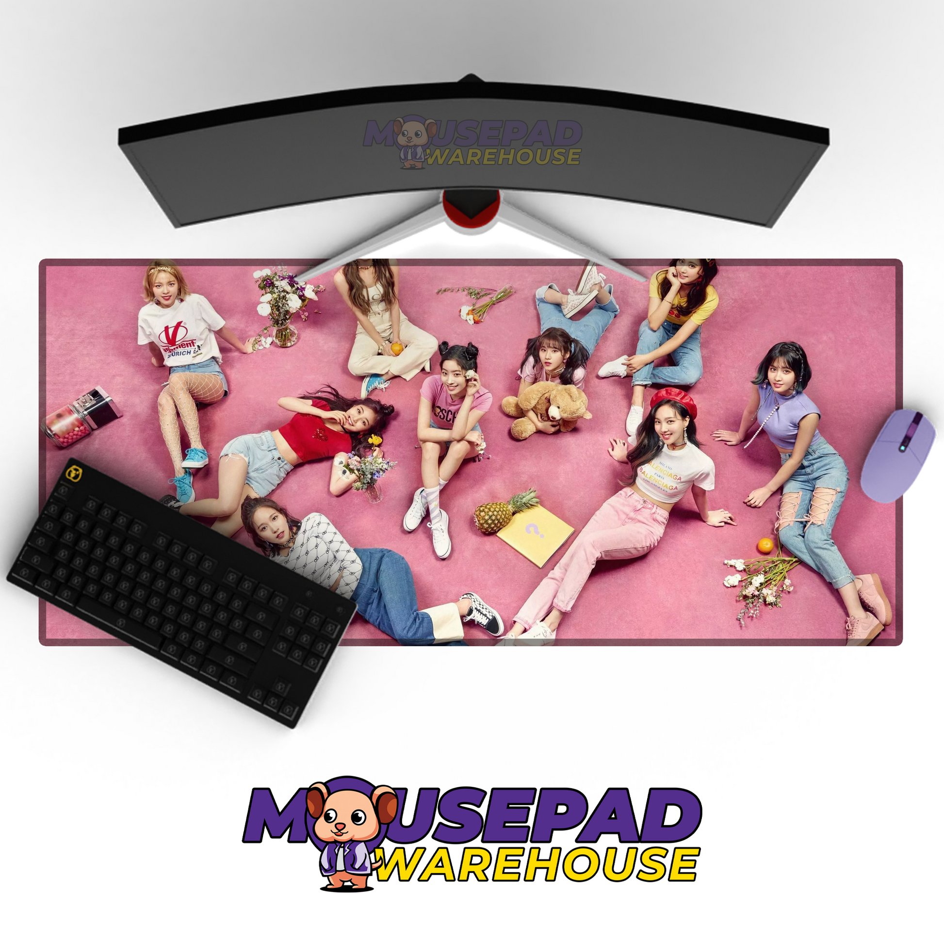 TWICE V9 Mousepad Mockup