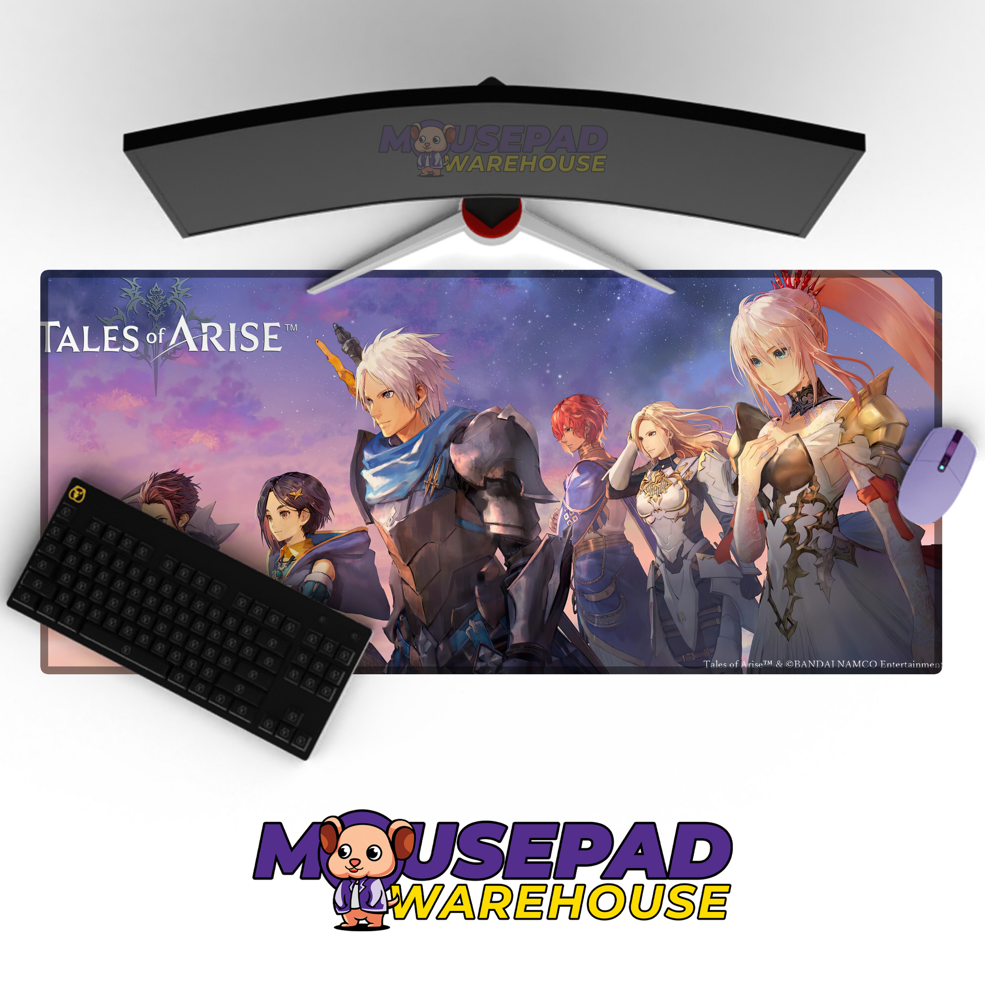 Tales of Arise V10 Mousepad Mockup