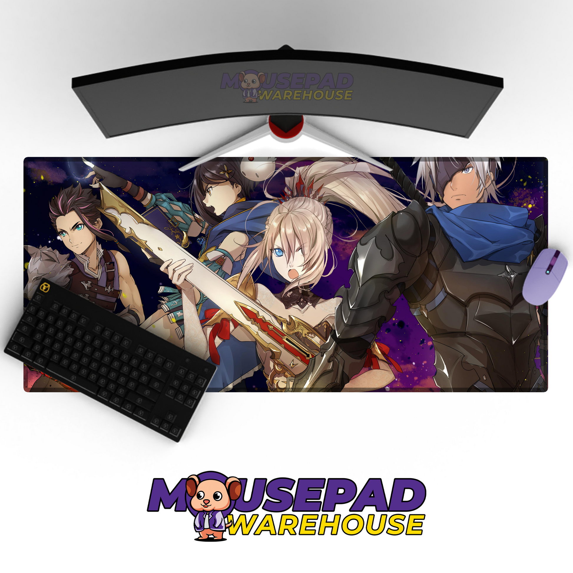 Tales of Arise V12 Mousepad Mockup