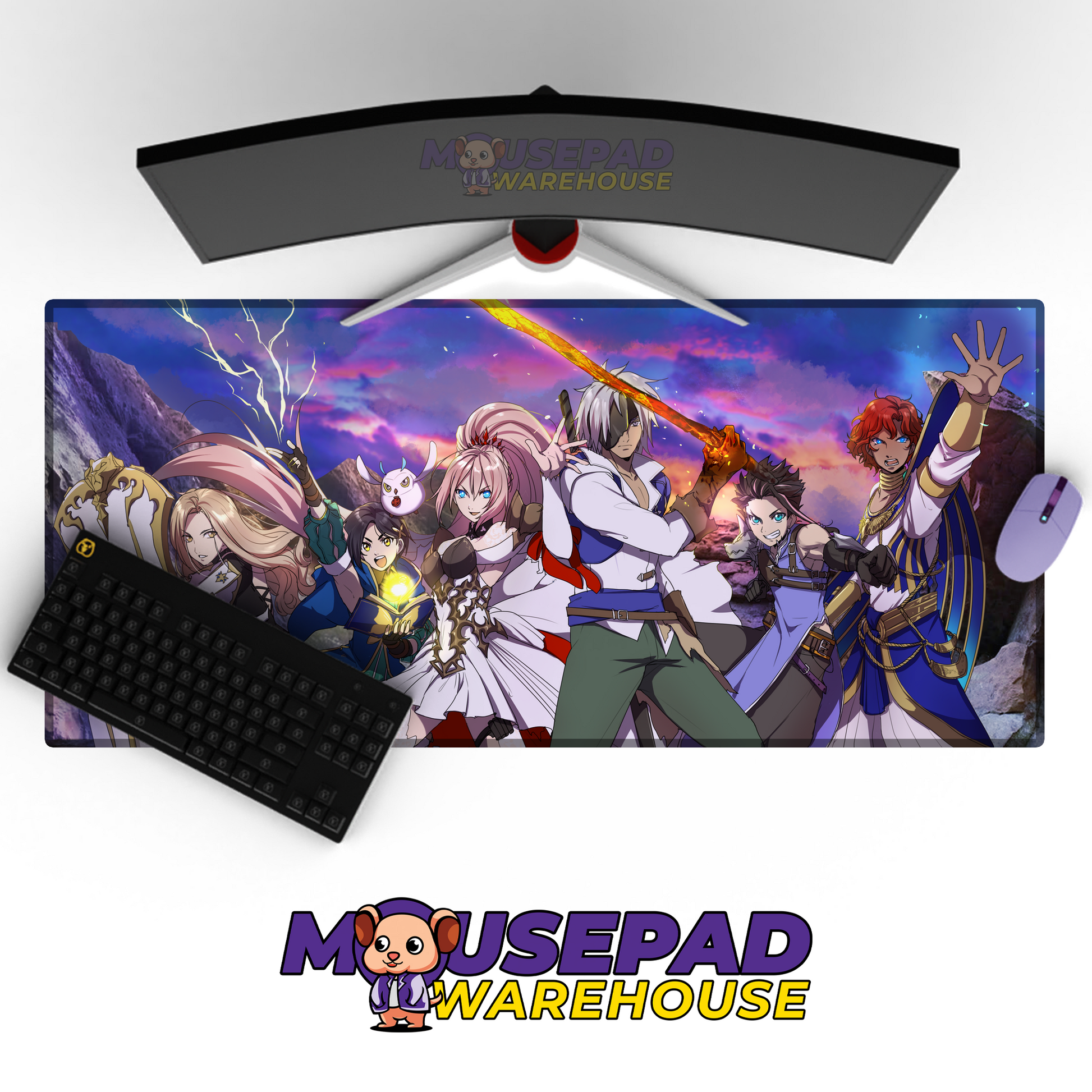 Tales of Arise V14 Mousepad Mockup