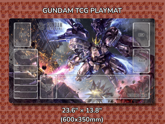Talgeese 3 Gundam TCG Playmat Mockup