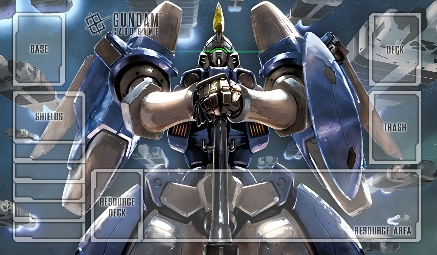Tallgeese V2 Gundam TCG Playmat