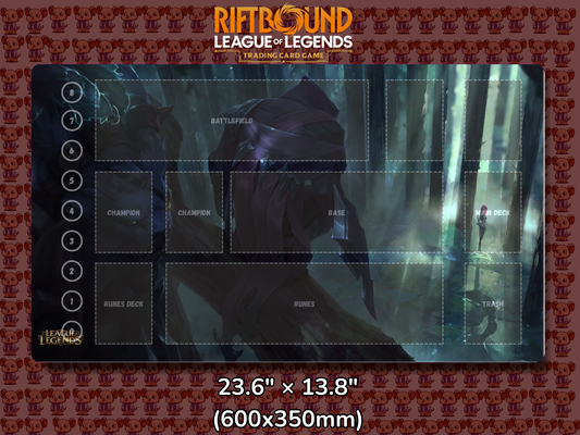 Talon V10 - RiftBound Trading Card Game Playmat Mockup