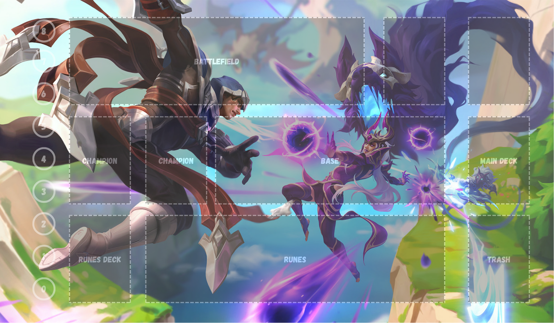 Talon V11 - RiftBound Trading Card Game Playmat