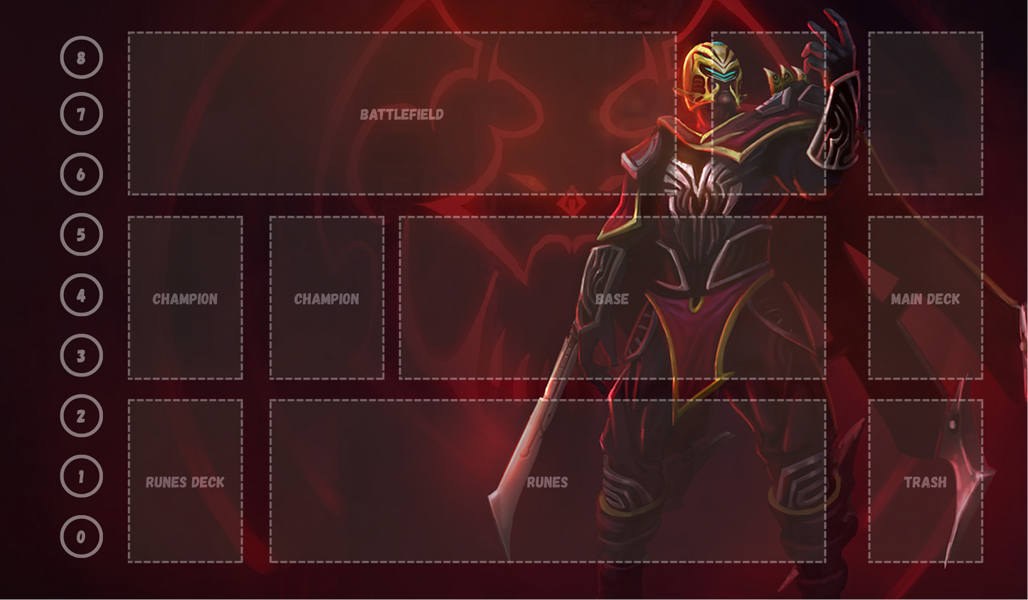 Talon V13 - RiftBound Trading Card Game Playmat